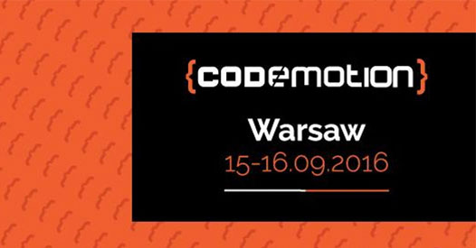 Konferencja: Codemotion Warsaw 2016