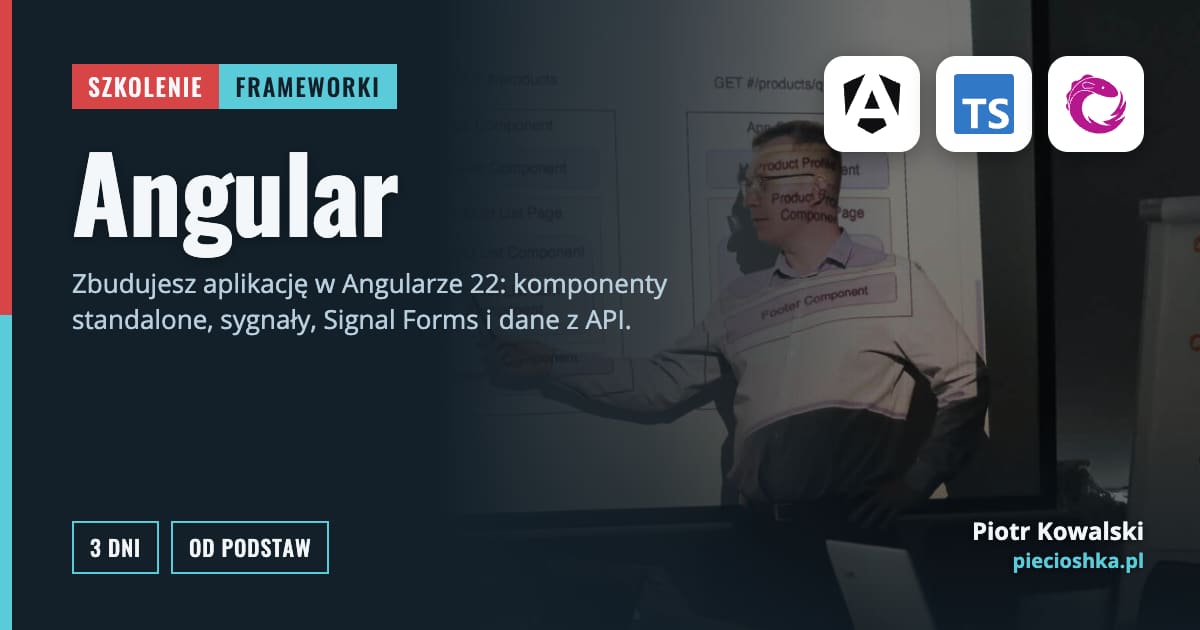 Szkolenie Angular