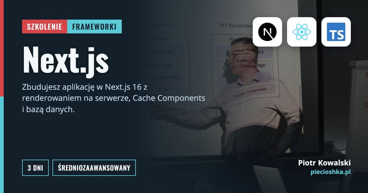 Szkolenie Next.js