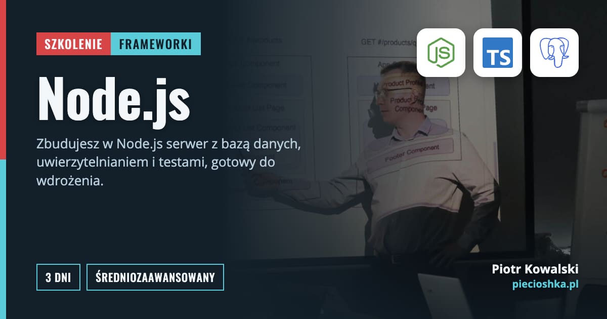 Szkolenie Node.js